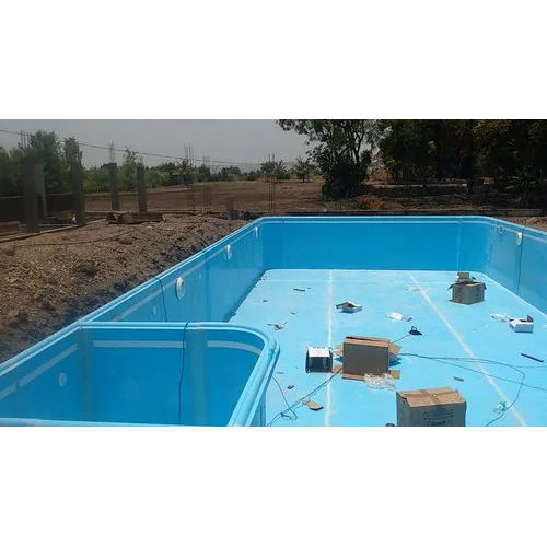 Frp Swimming Pool - Color: Blue