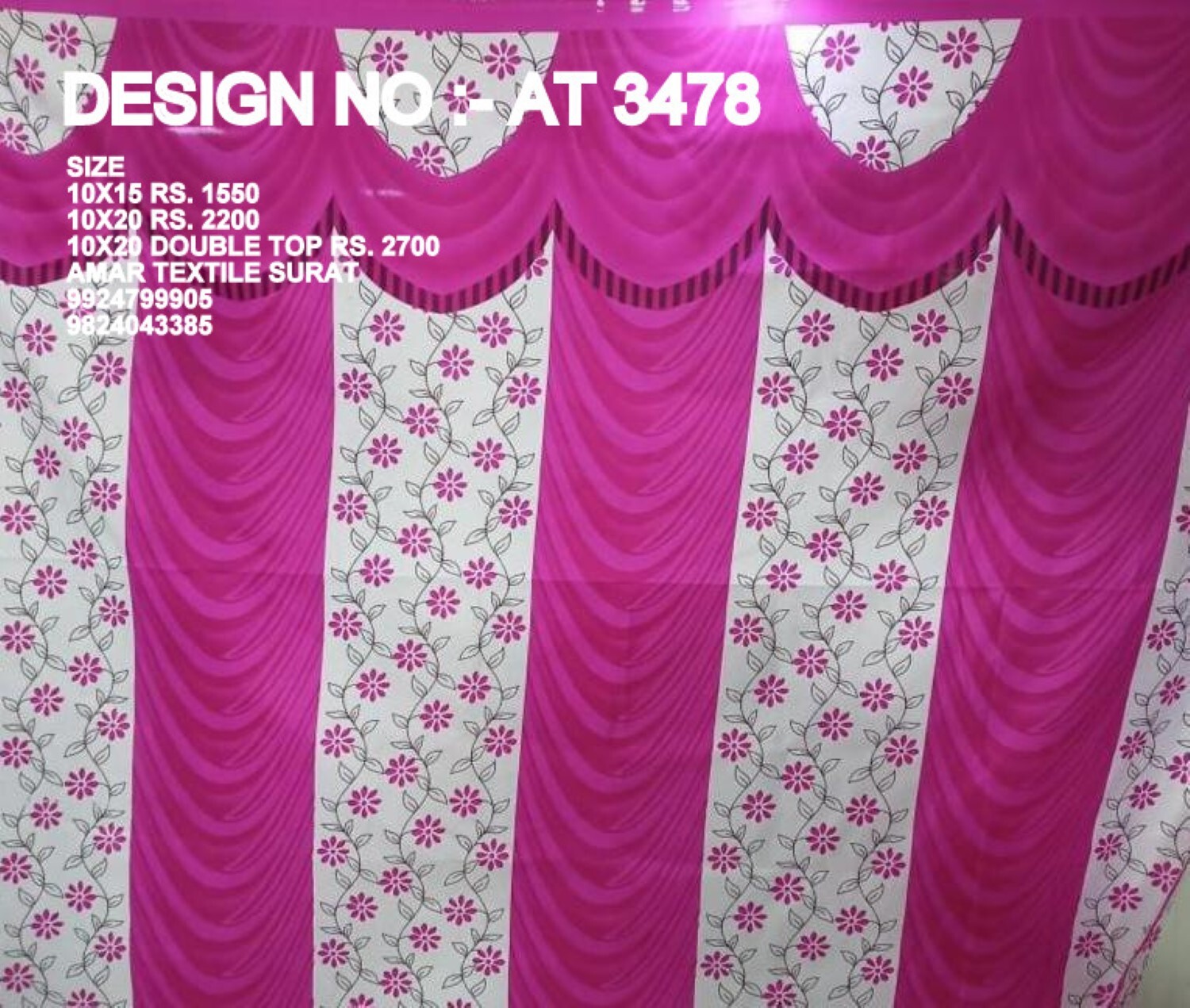 FUNCTION CURTAINS DECORATION