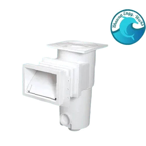 White Swimming Pool Standard Skimmer