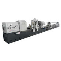 T2135 Deep Hole Boring Machine - Cnc Automatic Precision Drilling | Sleek White And Grey Design, High-volume Production