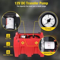 480L Rotomolded Plastic Diesel Fuel Tank With Automatic Dispensing