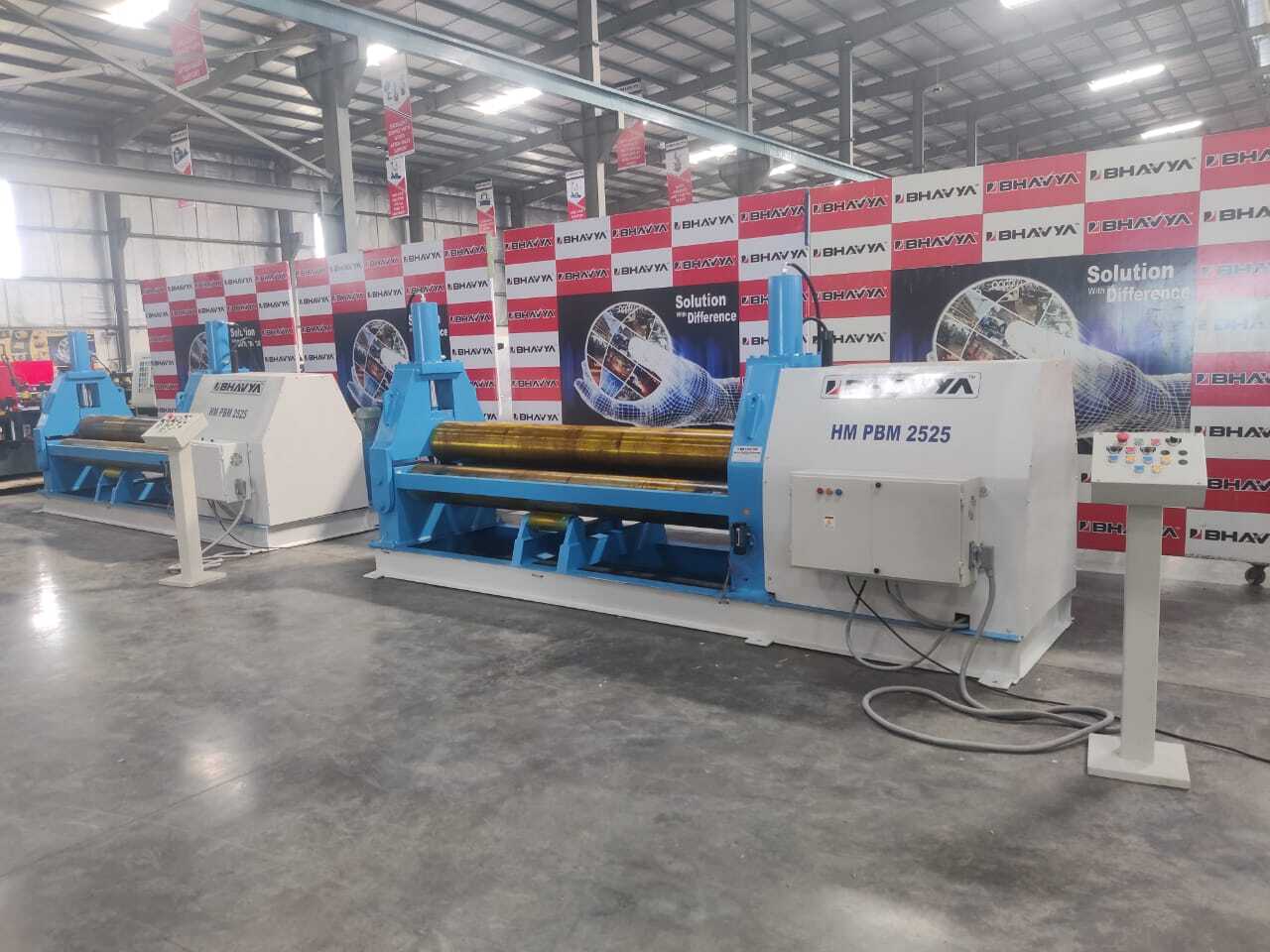 Hydro-Mechanical Double Pre-Pinch Roll Plate Bending Machine