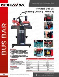 Portable Busbar Bending Machine