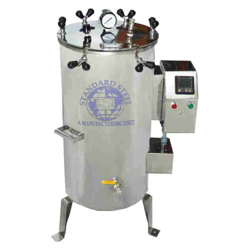 Double drum Vertical Autoclave Sterilizer