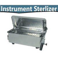 Instrument Sterilizer - Stainless Steel, Dimensions: 300x150x125 Mm To 510x200x150 Mm, Power: 1.00-2.00 Kw | Lever Operated Lid, Fail Proof Mechanism, Excessive Steam Control
