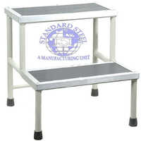 Hospital Foot Step Stool - Material: Stainsteel