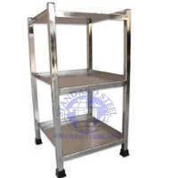 Steel Hospital Bedside Table