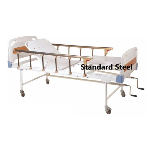Abs Panel Full Fowler Hospital Bed with Safety Side Railing