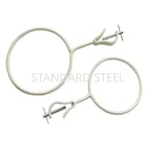 Laboratory Ring Clamp attached boss head clamp