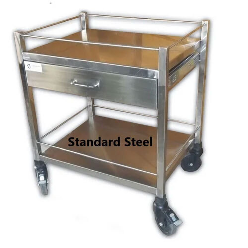 Hospital Medicine Trolley with Drawer