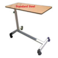 Hospital Cardiac Overbed Table - Material: Iron