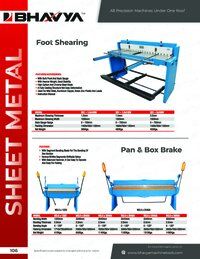 Industrial Foot Operated Shearing Machine