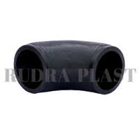 HDPE Pipe Elbow - High-Density Polyethylene, 20mm to 315mm Size Range, Black Color, 5-15 mm Wall Thickness, Female Connection, Warranty Included