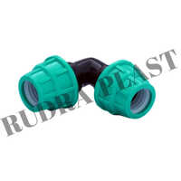 90 Degree Plastic Elbow - Pp Material, 20-110mm Size Range, Black Color | Female Connection, Cold Drawn Technique, 5-20mm Thickness