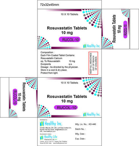 Rosuvastatin tablet 10mg