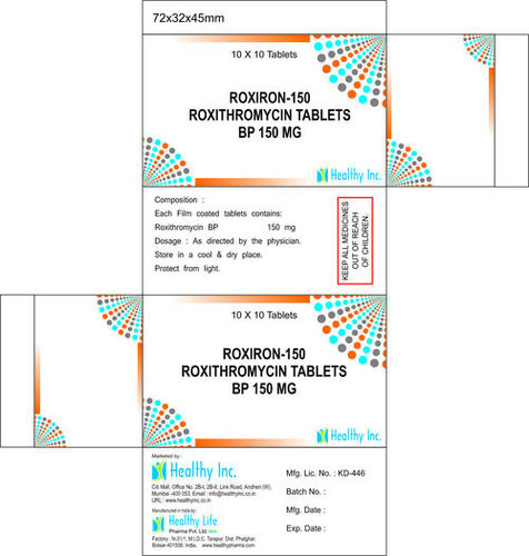 Roxithromycin tablet 150mg