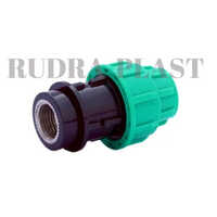Balck Pp Female Threaded Adapter