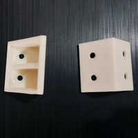 Plastic L Bracket - Color: White
