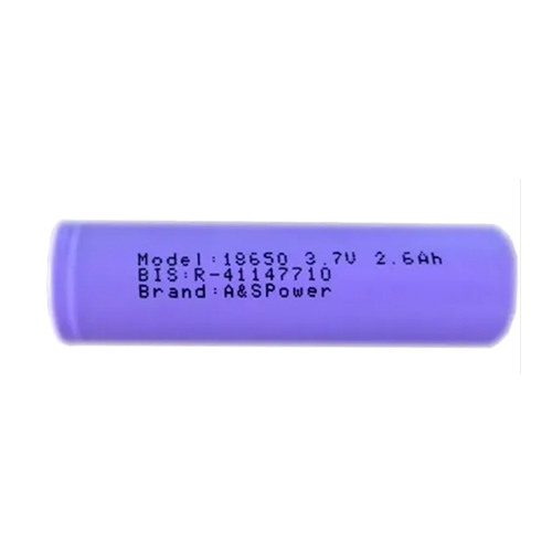 18650 3.7V 2.6Ah Polymer Battery