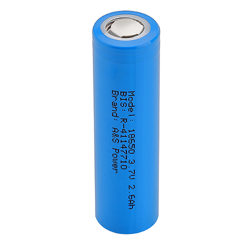 18650 3.7V 2.6Ah Polymer Battery
