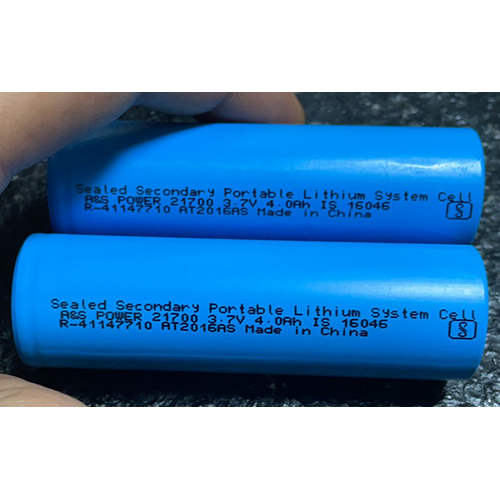 21700 3.7V 4.0Ah Lithium System Cell