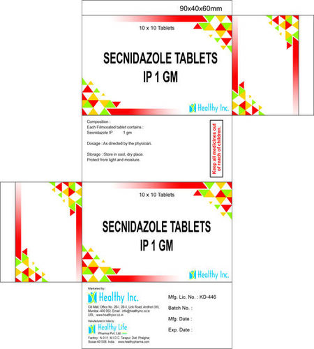 Secnidazole tablet 1gm