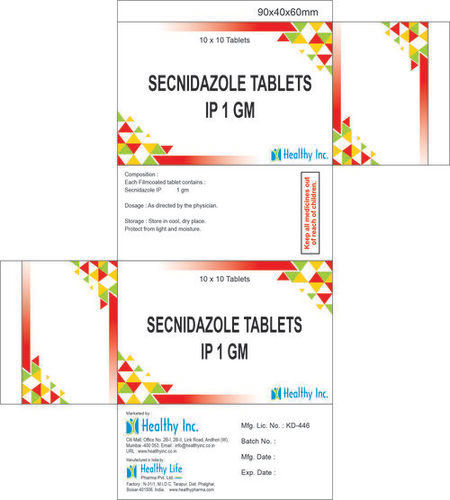 Secnidazole tablets  1 gm