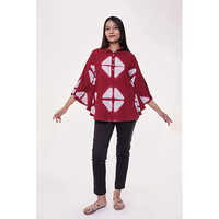 Multicolor Tie Dye Kaftan Top