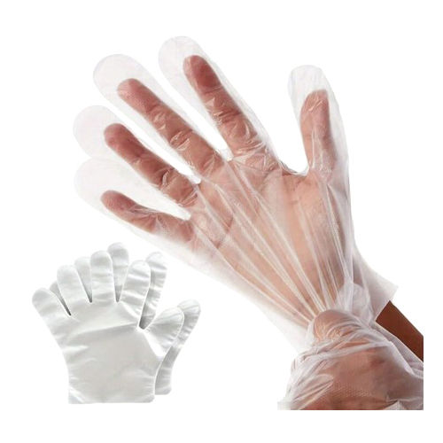 High Quality Plastic Gloves With Paper Cover