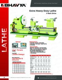 Max Series V-Belt Drive Lathe Machine