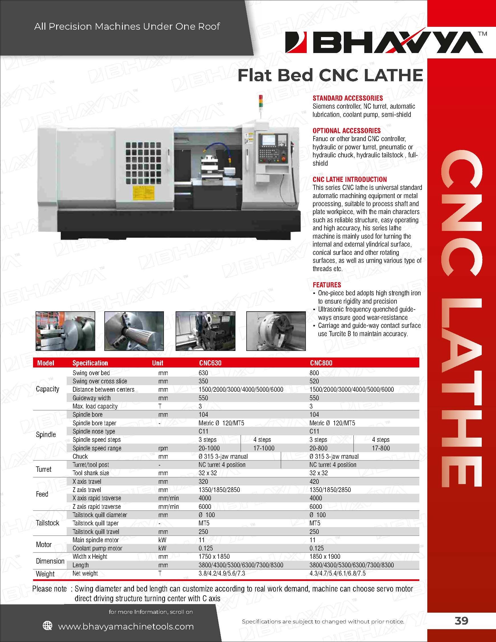 CKE Series CNC Bed Lathe Machine