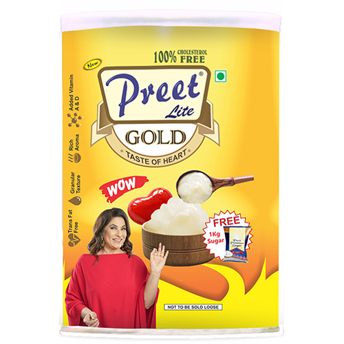 Preet Lite Gold Cooking Medium Size 1 ltr