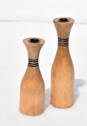 Set Of 2 Pitcher Shape Candle Holder