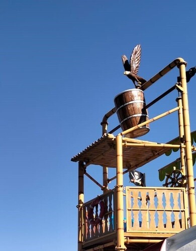 FRP Water Park Tilting Bucket