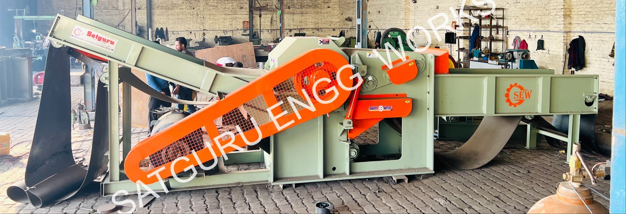 Industrial Wood Chipper Machine