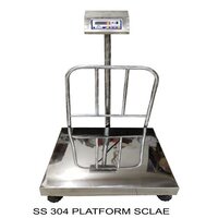 Ss 304 600 X 600platform Scale 200 Kg - Accuracy: 20 Gm