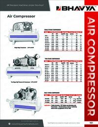 Single Stage Air Compressor