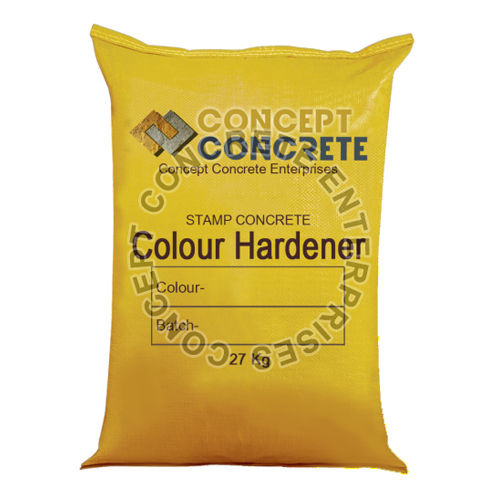 Concrete Color Hardener Application: Light Industrial