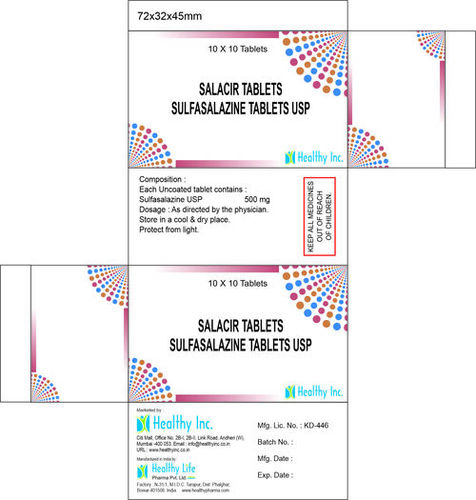 Sulfasalazine Tablet 500mg