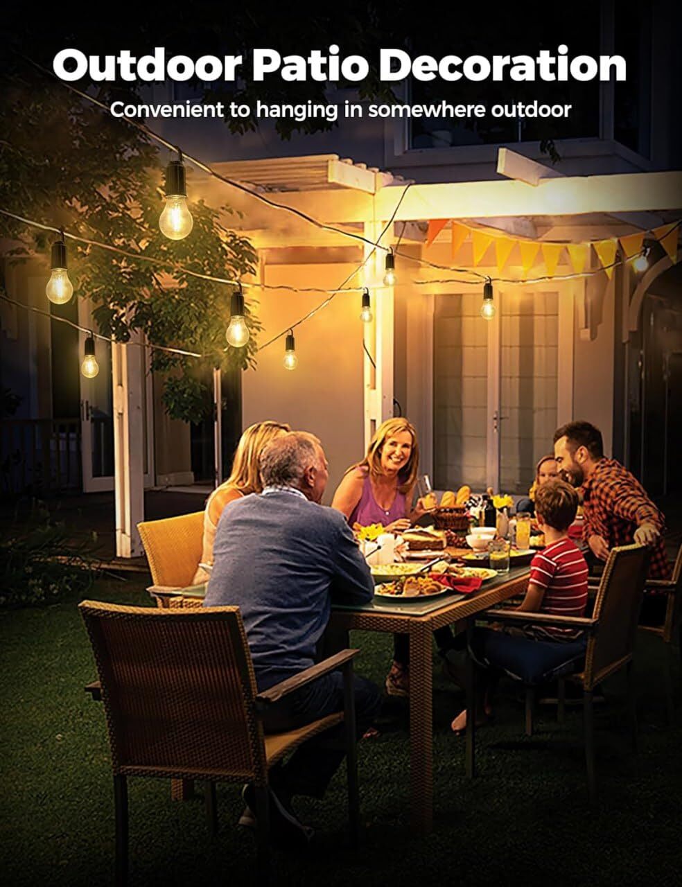 UNBREAKABLE HANGING CLIP BULB