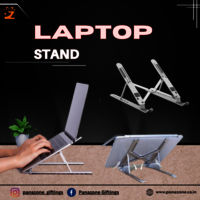 Portable Laptop Stand Adjustable Aluminum Foldable Laptop Holder