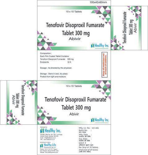 Tenofovir Disoproxil Fumarate 300mg tablet