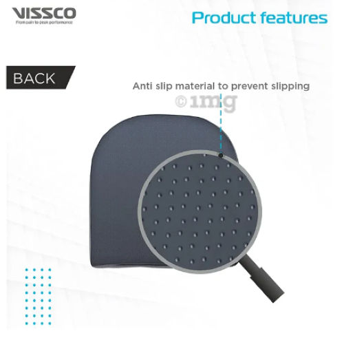 Vissco Orthopaedic Coccyx Pillow (Pc No:1123)(Universal)