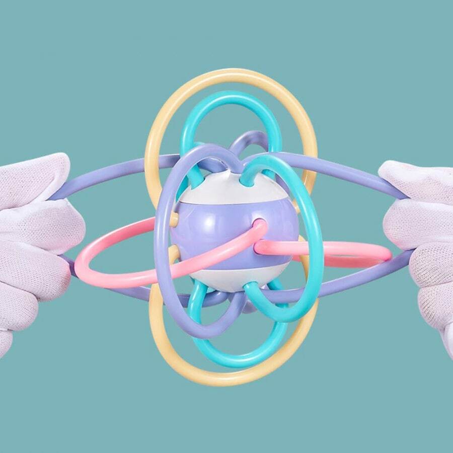 MOTHERLY BABY TEETHER TUBE RATTLE LOOPI TOY