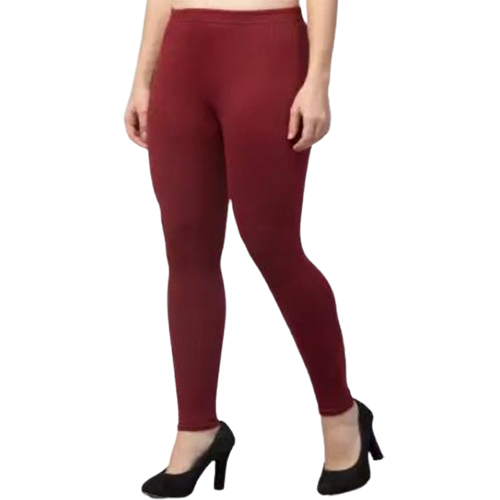 Different Available Ladies Meroon Color Legging