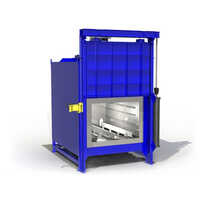 Vertical Door Furnace Capacity: 100 Kg/hr