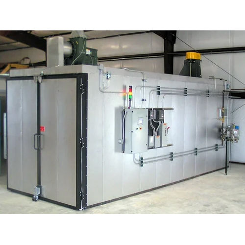 Mild Steel Gas Fired Powder Coating Oven