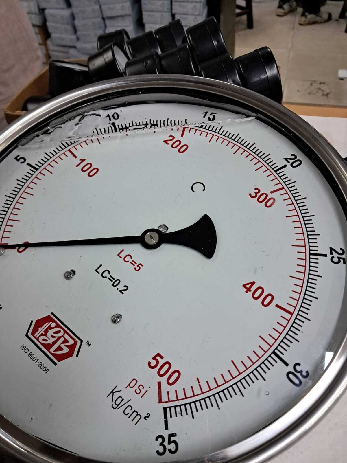 Pressure gauge Complete SS Glycerin filled
