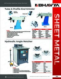 Hydraulic Angle Notcher Punching Machine