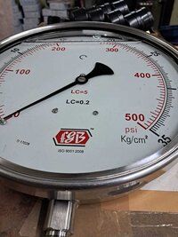 Pressure gauge Complete SS Glycerin filled